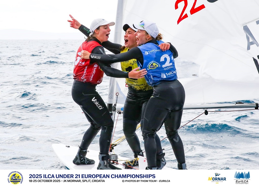 Campionato Europeo 2025 ILCA6 e ILCA7 Under 21- Trionfo delle ragazze italiane sotto il mantello di SuperChicco