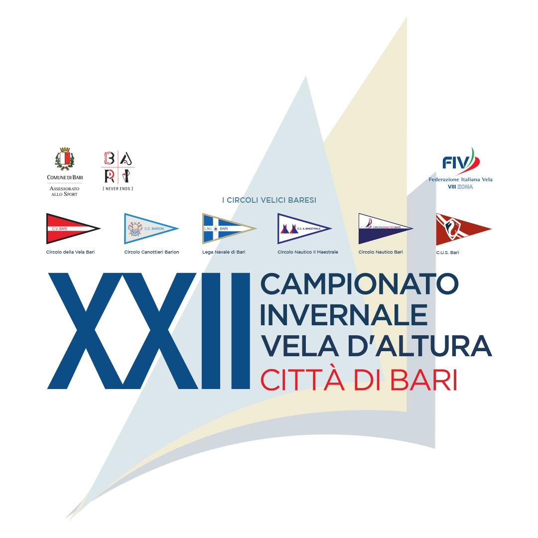 Pubblicato il pre-bando e aperte le iscrizioni al Campionato Invernale d'altura Città di Bari 2022